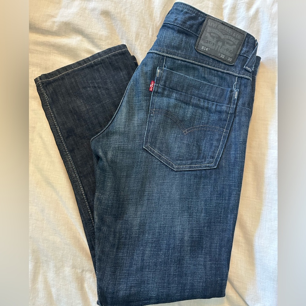 Levi Strauss 514 32x30 Dark Denim